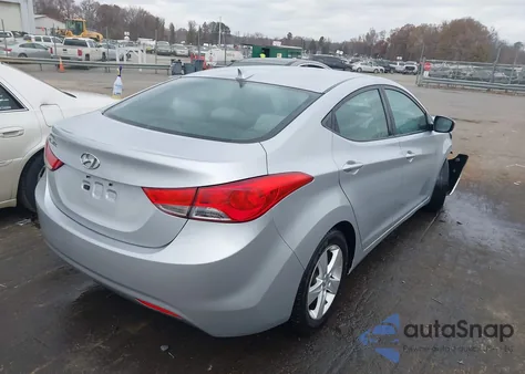 2011 Hyundai Elantra Gls из США, поврежденный, VIN 5NPDH4AE5BH054248